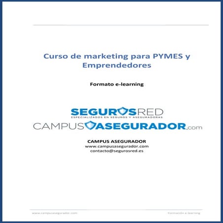 Marketing para pymes y emprendedores   