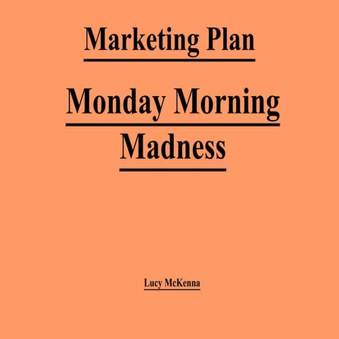 Marketing Plan