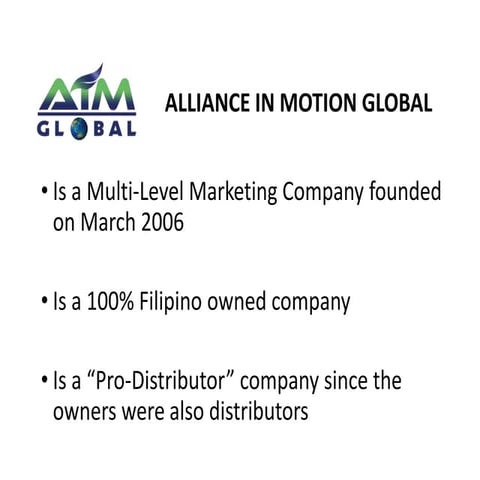 AIM Global Hybrid Marketing Plan (Point System)