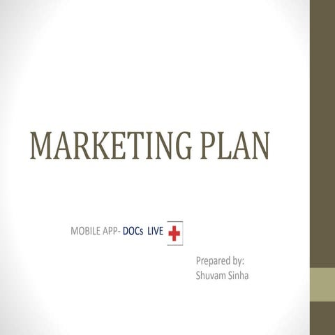 Marketing plan