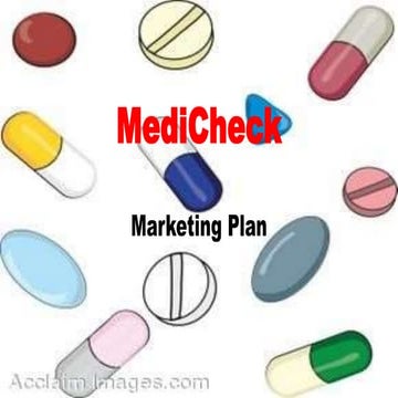  MediCheck App - Marketing plan