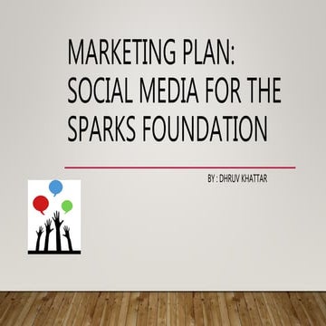 Marketing plan