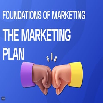 Marketing plan