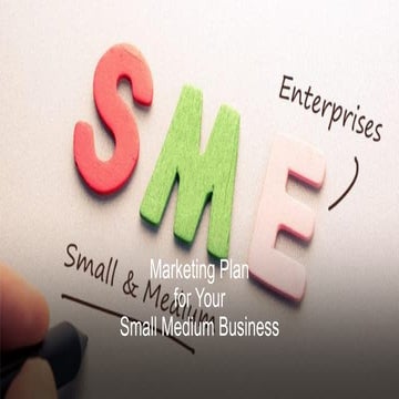 Marketing Plan for SME
