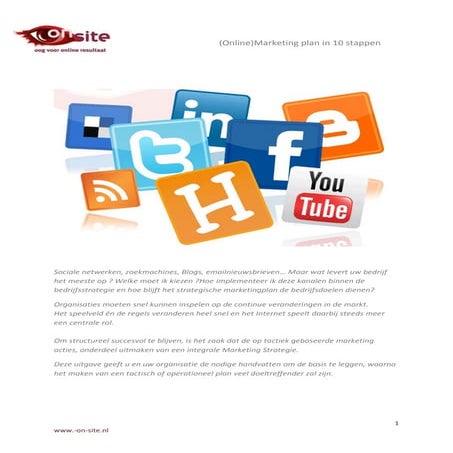 Marketingplan In 10 Stappen