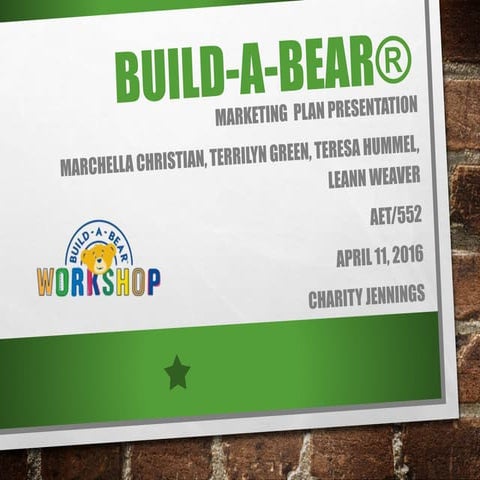 Marketing plan presentation final