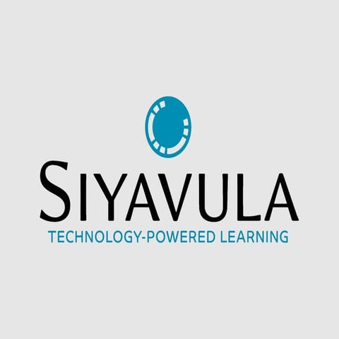 The Siyavula Educators solution