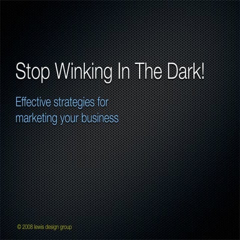 Marketing Presentation