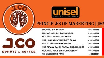 J.CO Donut & Coffee Marketing Presentation
