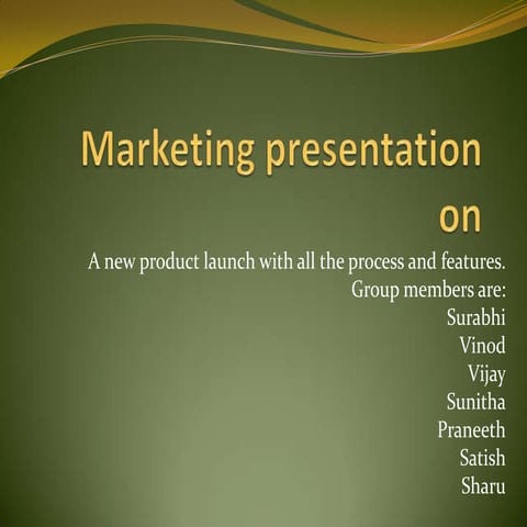 Marketing presentation 2