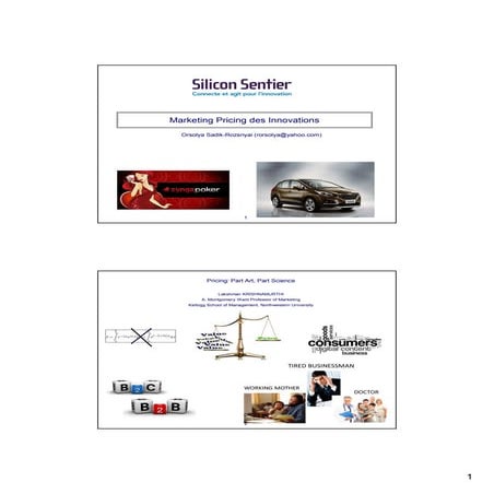 Startup, how to set up your pricing strategy ?