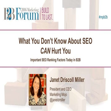 What You Don't Know About SEO Ranking Factors Can Hurt You