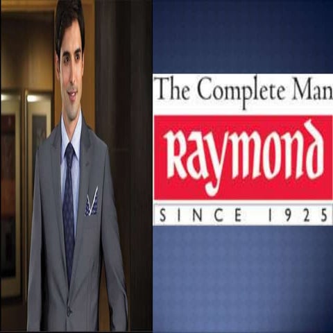 Marketing project on Raymond 