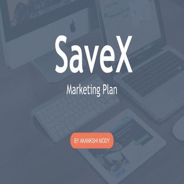 SaveX - Marketing Plan | PDF