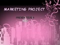 Marketing Project Pink Wood Ideas