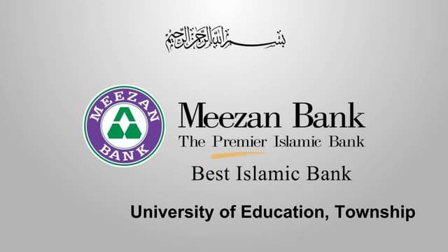 Meezan Bank (Islamic Bank)