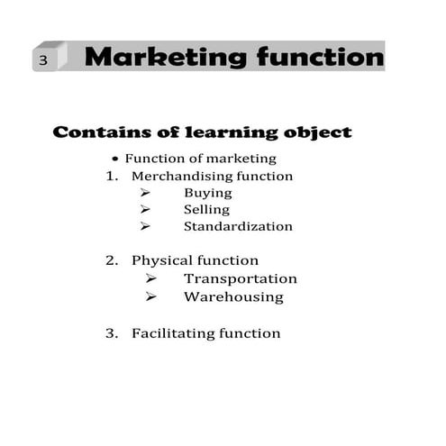 Marketing project work