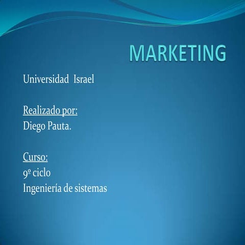 Marketing Promocion