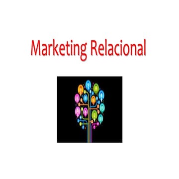 Marketing Relacional  
