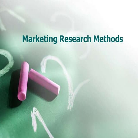 Marketing research