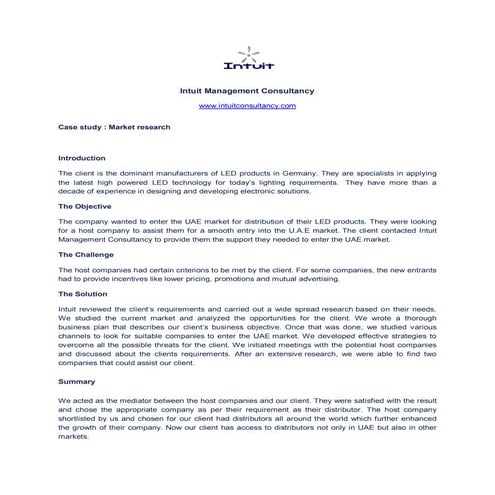 Case Study Market Entry Strategy Pdf