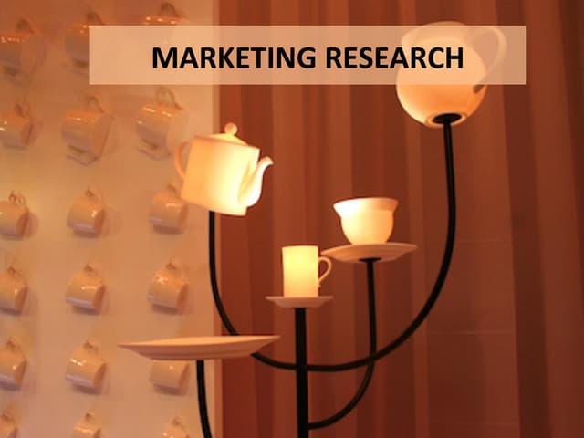 Marketing research