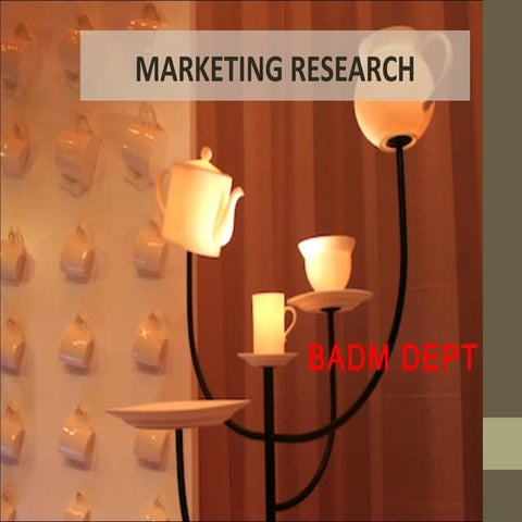 Marketing research