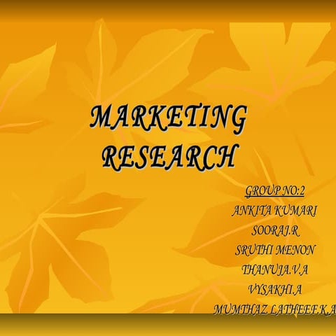 Marketing research (2)(titto sunny)