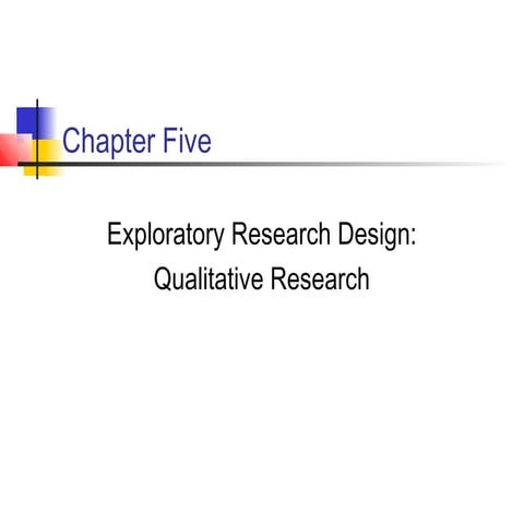 Marketing research ch 5_malhotra