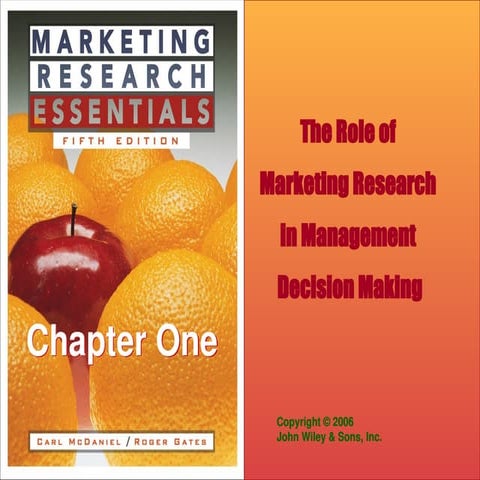 marketing research essentials chapter1.ppt