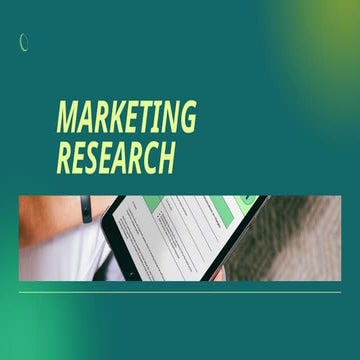 Marketing Research, Consumer and Business Market.pptx