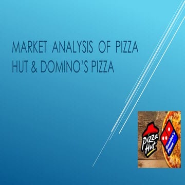 Marketing Research Pizza Hut & Dominos