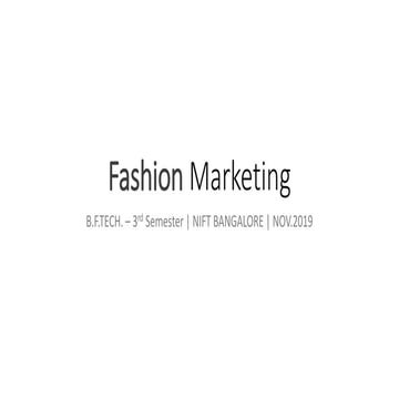 Fashion Marketing | Omnichannel