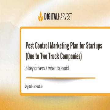 Marketing Roadmap for New Pest Control Business Owners (5 Drivers ...