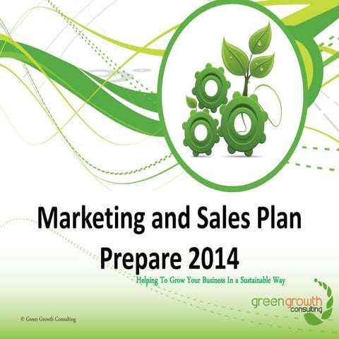 Marketing & Sales Year Plan