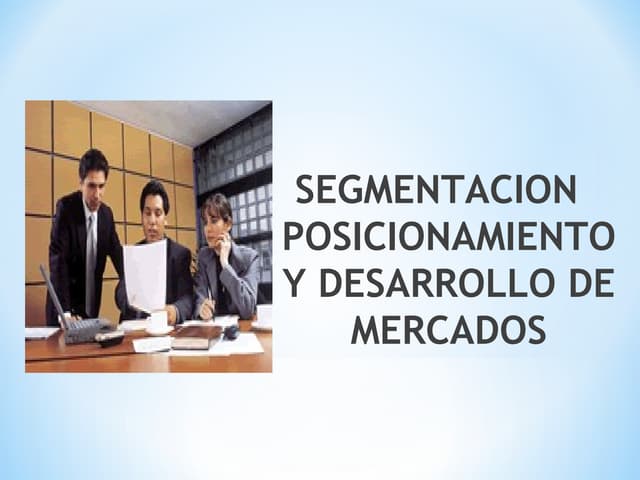 Marketing segmentacion 