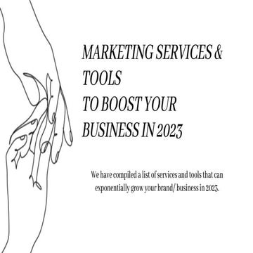 Marketing services & tools  to boost your business in 2023.pptx