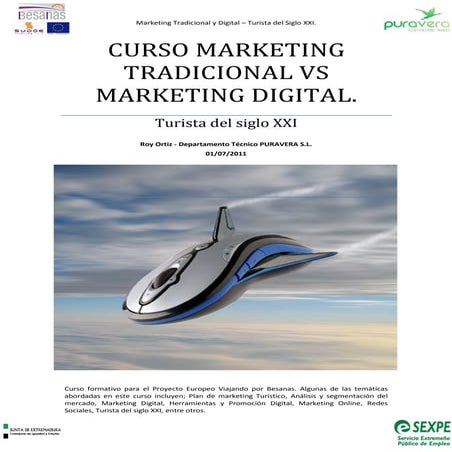 Marketing Tradicional vs Social - Turista del Siglo XXI