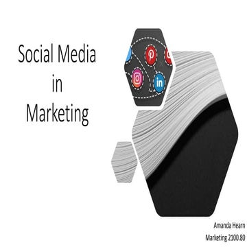 Marketing social media