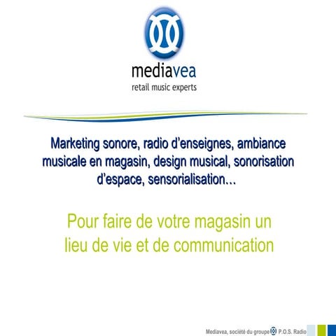 Marketing sonore et marketing sensoriel en magasin
