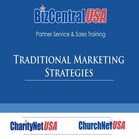 Partner Training: Marketing Strategies