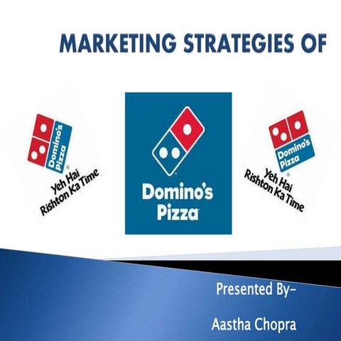 Marketing strategies of domino s