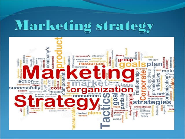 Marketing strategy