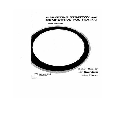 Marketing strategy and_competitive_positioning