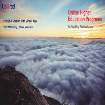 Live Q&A Session with Vineet Arya, Vedantu