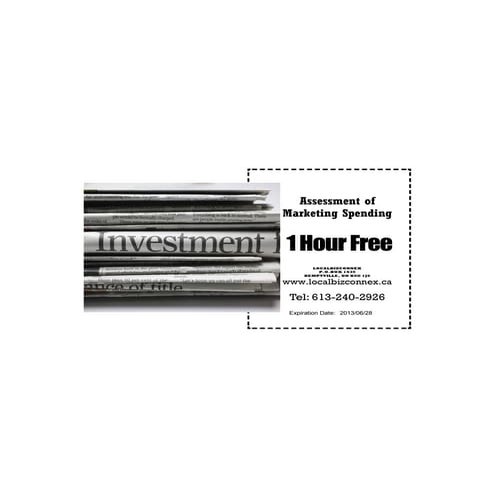 Marketing support coupon | PDF