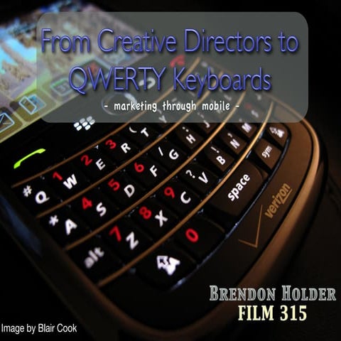 Marketing through mobile