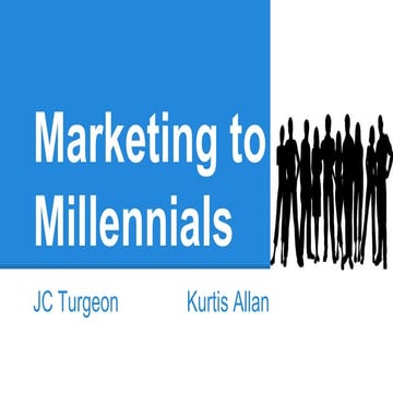 Marketing to millenials