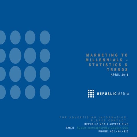 Marketing to millennials   statistics and trends