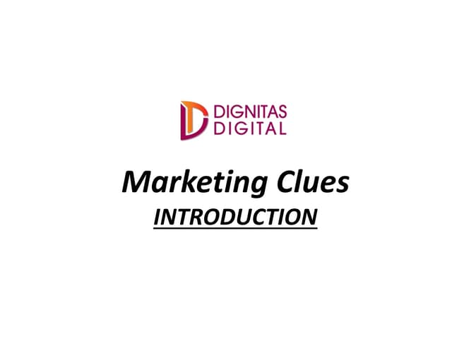 Marketing Tools & Strategies